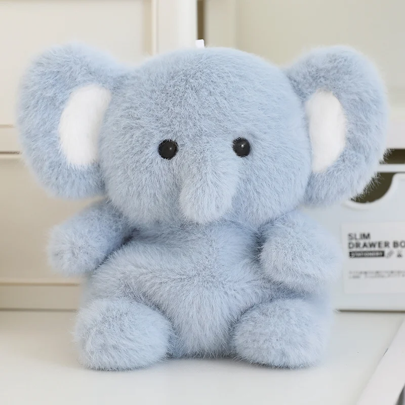 

Small Elephant Plush Toy Cute Animal Stuffed Doll Soft Toy For Kids Baby