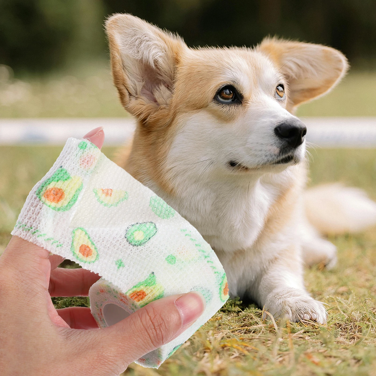 

Dog Anti-dirty Tape Paw Bandage Animal Pet Bandages for Dogs Cat Care Small Self Non Woven Dog Bandage Wrap Pet Foot