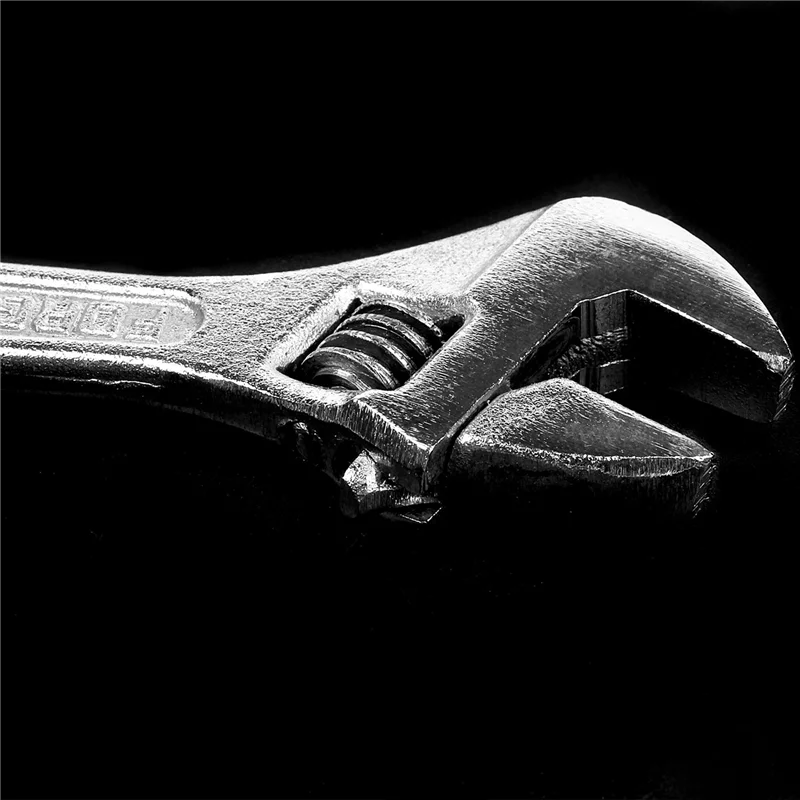 AB46-5Pcs chave inglesa ajustável de metal de tamanho mini de 4 polegadas 100 mm