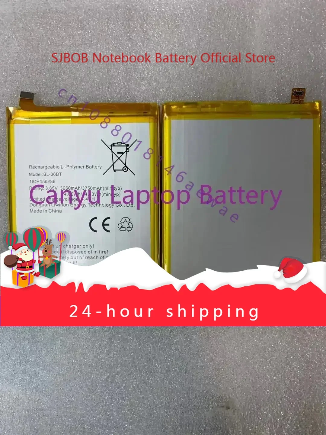 

Для Tecno/CX Pro/CA7/Camon X/Camon 11/CF7/C11/CA8/Camon 11pro/KB3 BL-36BT серия аккумуляторов для телефонов 3750 мАч