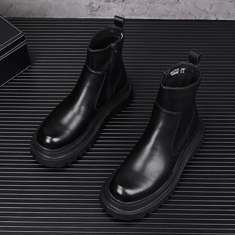 Рисунок 3 - Модные мужские ботинки из натуральной кожи