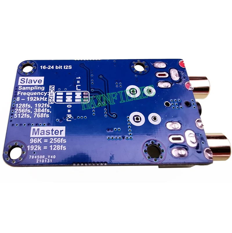 I2S ADC Audio I2S Capture Card Module Master Slave Mode Development Board