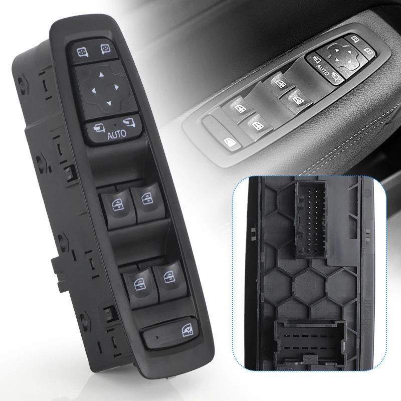 

254012952R Кнопка включения управления стеклоподъемником для Renault Kadjar 2015-2022 Megane 4 2016-2023 Scenic & Grand Scenic 4 Talisman