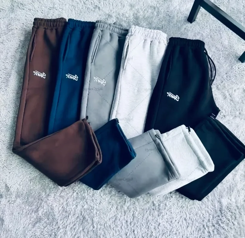 

new 2025 Harajuku new American retro letter printed casual pants for men y2k punk pants Fashion trend loose couple straight pant