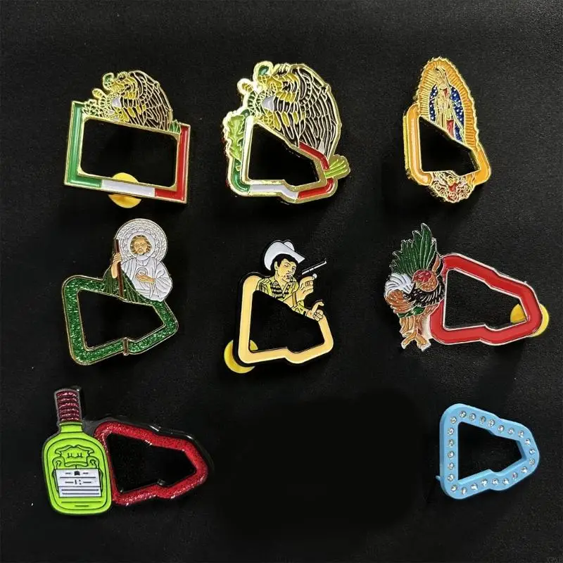 

X7XE Multi-use Hat Pins Enamel Badge Stylish Clothing Accessories Casual Hat Ornament