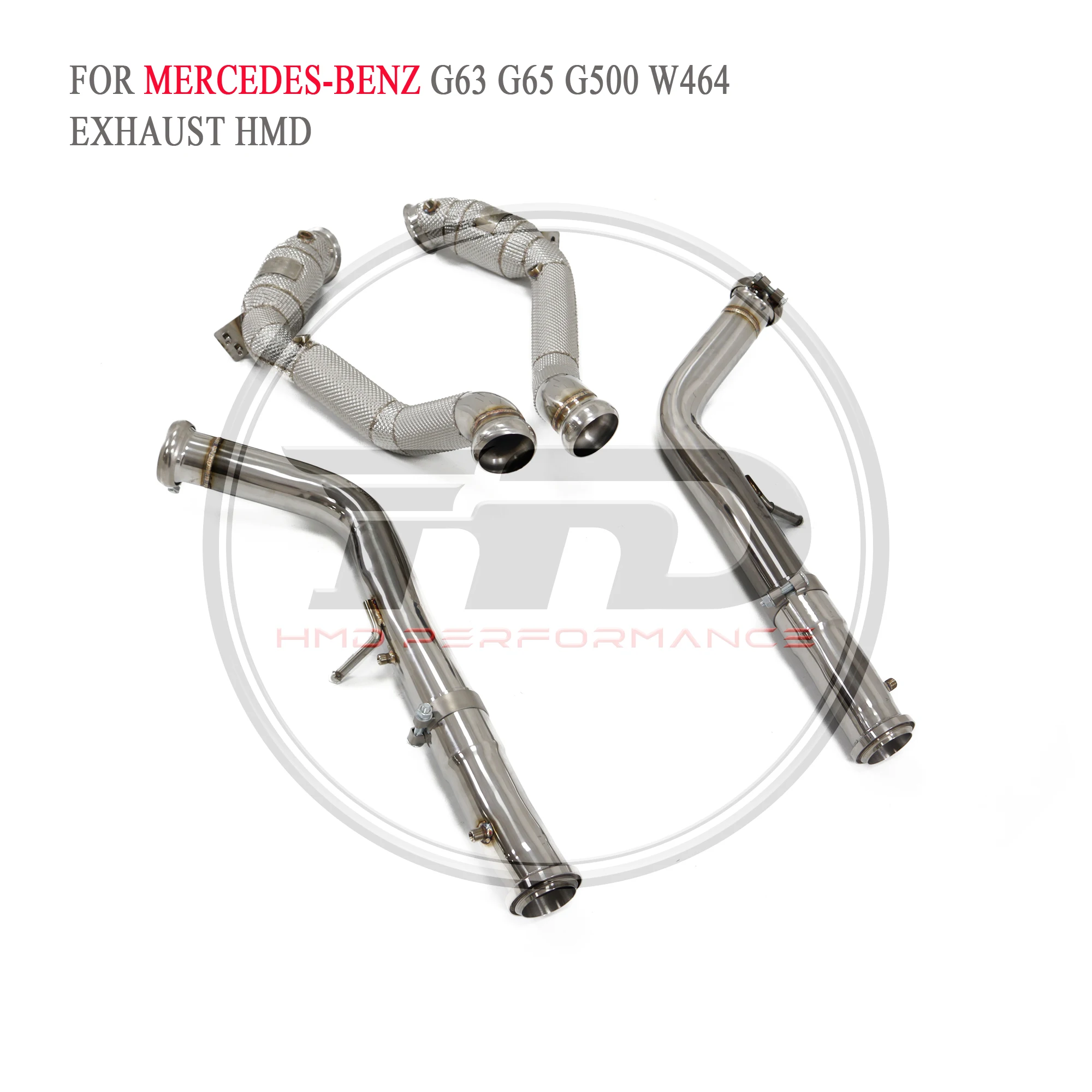 

HMD Stainless Steel Exhaust System is Suitable for Benz G500 G350 G63 G65 Exhaust G Class W464 dowpipe