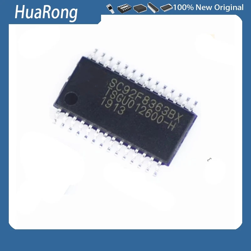 5Pcs/Lot  SC92F8363BX28U SC92F8363BX  SC92F83638X TSSOP-28