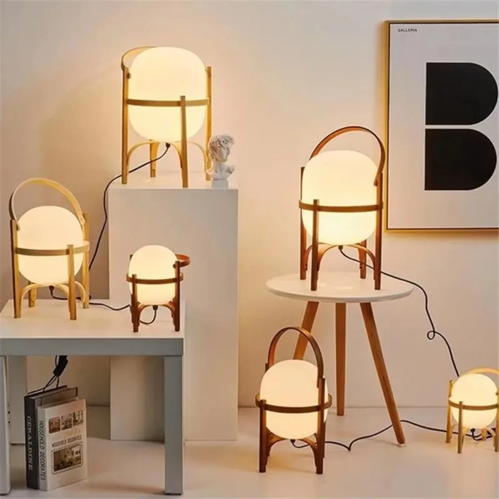 

Nordic Floor Lamp Art Modern Simple Led Wood Light Living Room Study Bedroom Bedside Lamp Home Restaurant Decoration Light