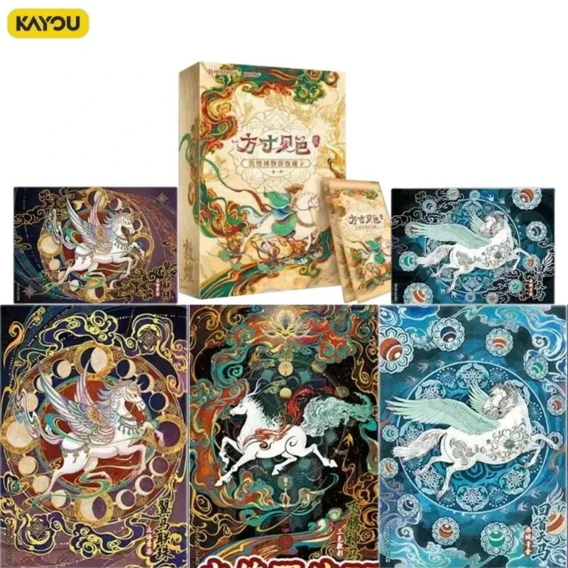 KAYOU Official Genuine Dunhuang Museum Official Cultural Collectible Trading Cards Art Hobby Collection Toy Festival Gift