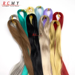 Milk Silk Blyth Hair DIY Doll Hair Long BJD Doll Hair Transplanted Wig Hair Material Handmade Wig Synthetic Fiber Hair