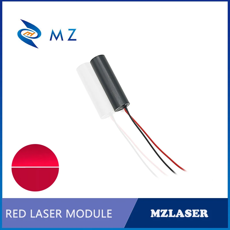 Imagem -03 - Lente de Poder Linha Vermelha Módulo de Laser de Grau Industrial Compacto Alta Estabilidade D12 x 40 mm 3v 650nm 30mw Venda Quente