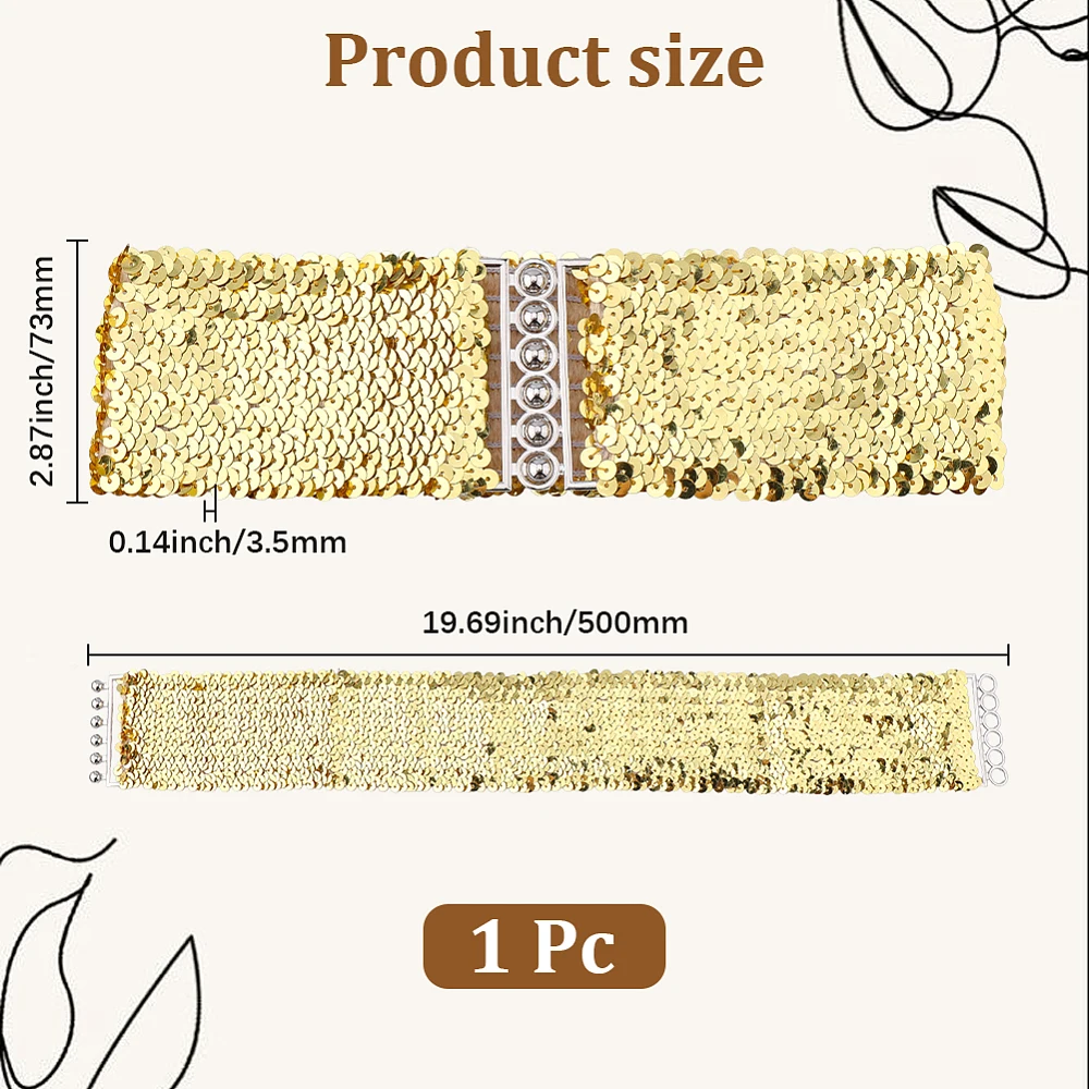 Cinturón Elástico con Cadena p - Women'S Accessories Clothing reseña y precio