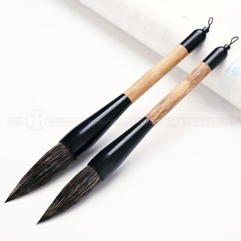 

Bristle Painting Brush Pen Chinese Freehand Calligraphy Brush Watercolor Plum Tree Stone Landscape Drawing Bristle Brush Pen