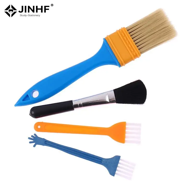 Keyboard Cleaner 4pcs/set Keyboard Brush Soft Brush Computer Earphone Cleaning Tools Multi-Function Keyboard Cleaning Brush