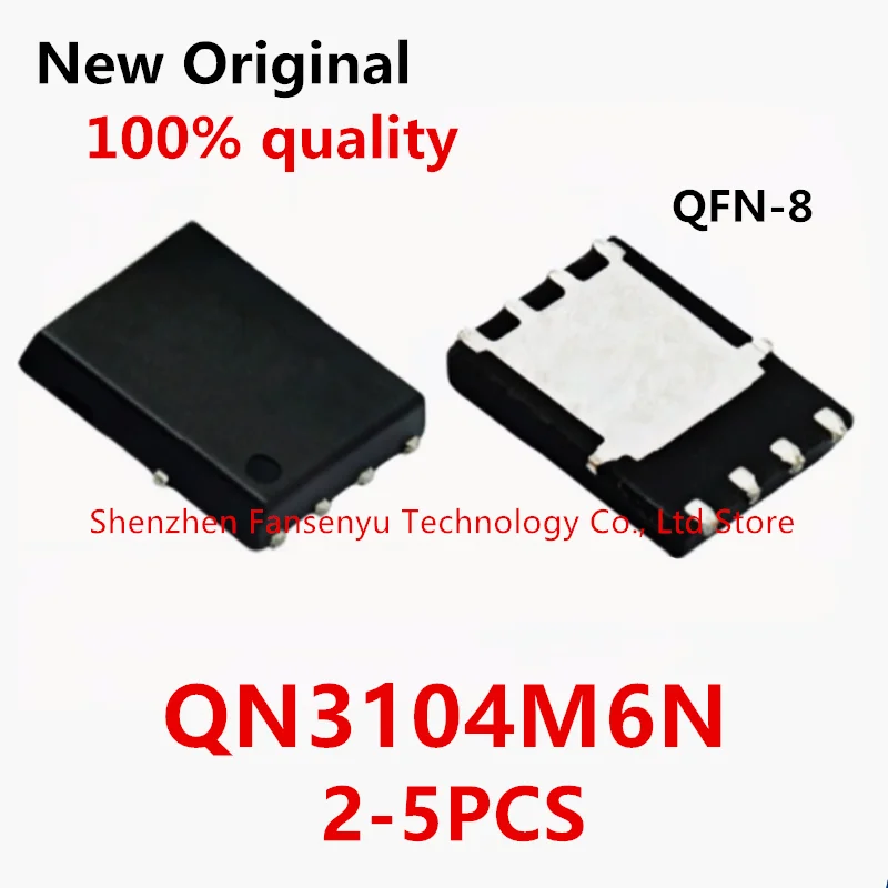(2-5pcs)100% New original QN3104M6N QFN-8 QN3104 Chipset.