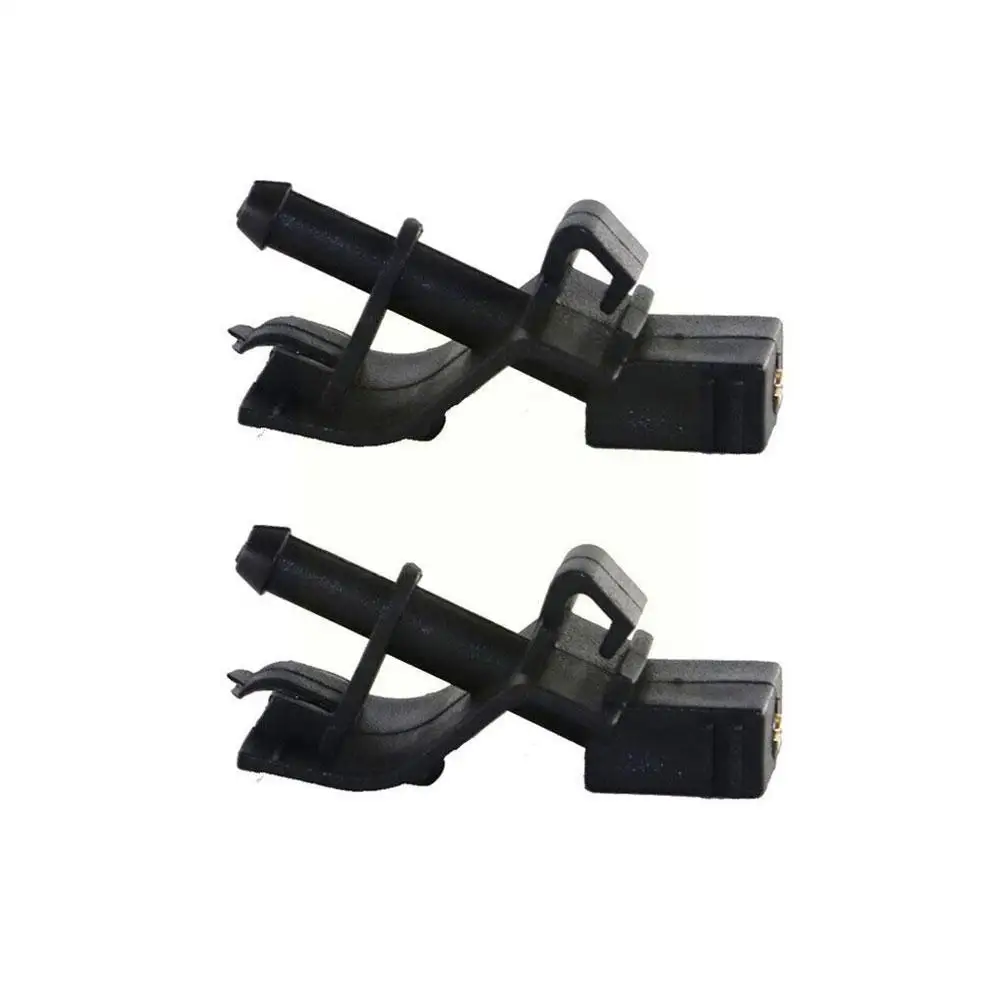 Wiper 2Pcs Front Windshield Wiper Washer Jet Nozzle Hood Liquid Sprayer For Mitsubishi Outlander 3 GF GG ZJ ZK ZL 12-20 B4P3