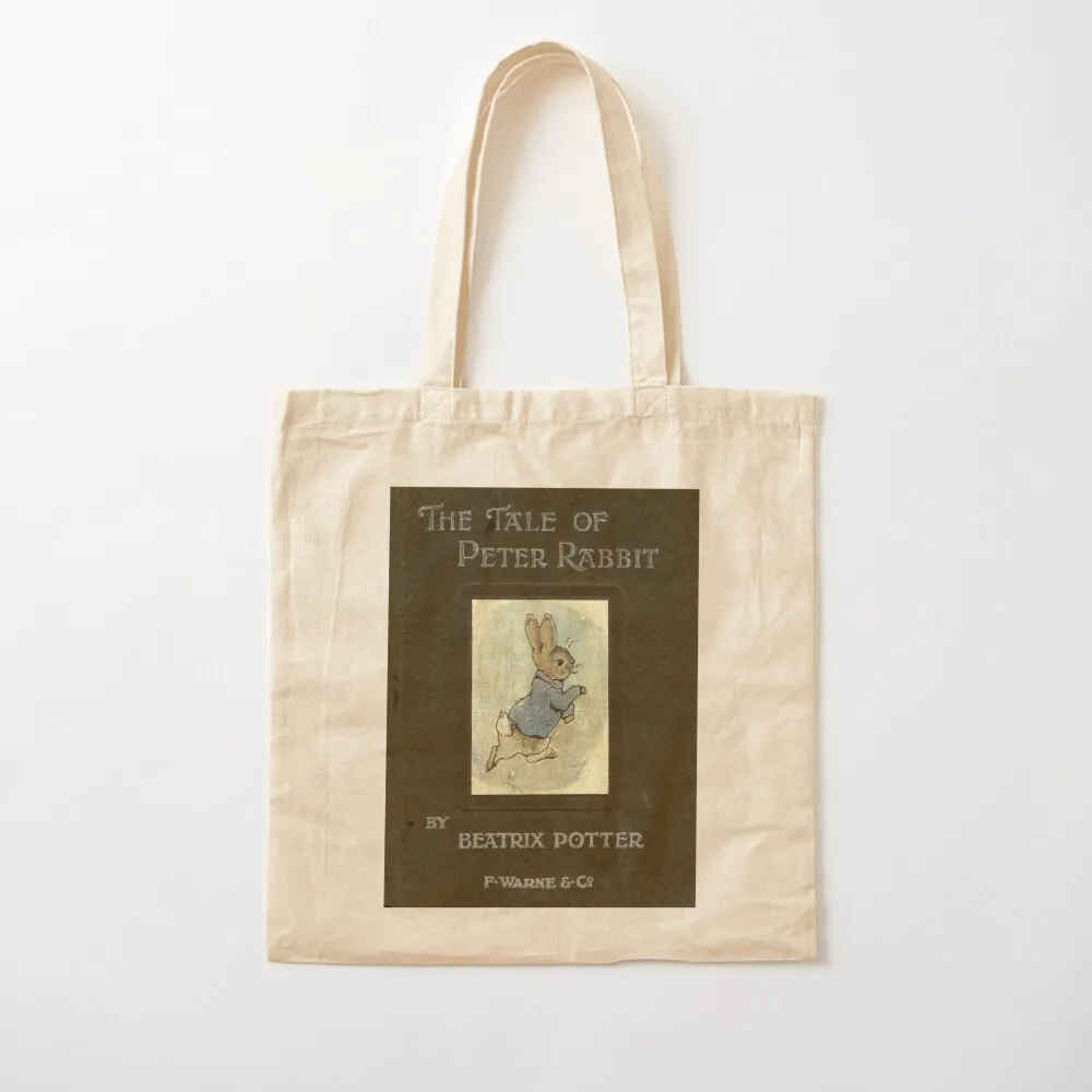 

The Tale of Peter Rabbit (1902) - Vintage Book Cover Tote Bag