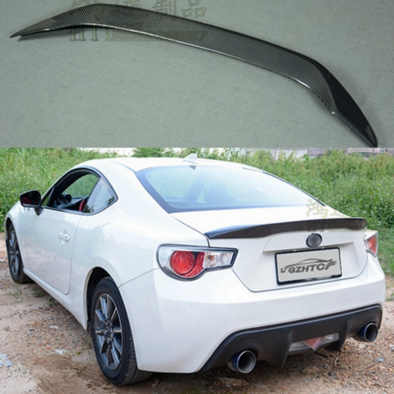 

For Toyota GT86 Subaru BRZ Scion FR-S FRP/Carbon Fiber Auto Car Rear Trunk Spoiler Wing 2012 - 2017