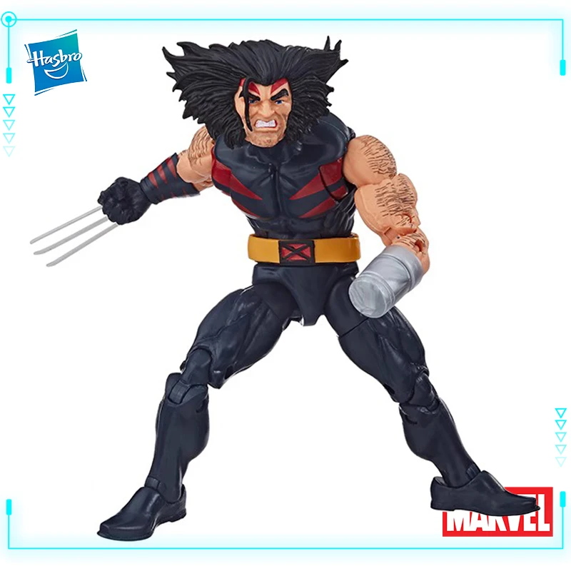 

Фигурки героев фигурок Hasbro, Оригинальные фигурки героев серии Marvel Legends X-Men, Росомаха Джеймс Логан, 15 см, Сборная модель, игрушки, подарок