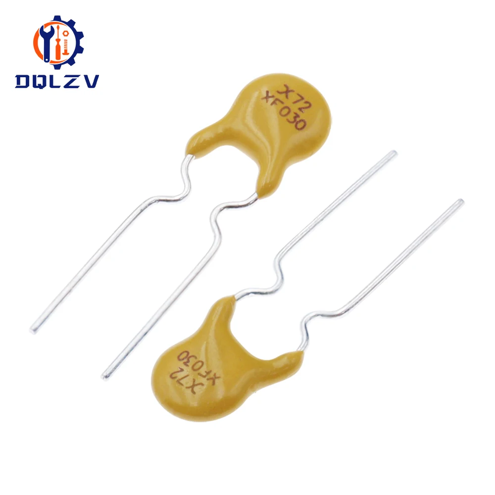 72V 0.3A 300MA PPTC Resettable Fuse RXEF030 XF030 Pitch 5mm