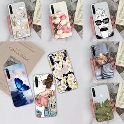 For Redmi Note 8 8 2021 8T 8 Pro Case Butterfly Silicone Clear Shockproof Fashion For Xiaomi Redmi Note8 8 2021 8 T 8 Pro Bumper