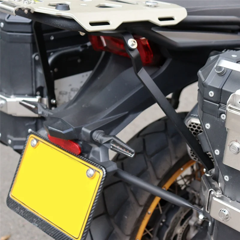 

High Quality Luggage Bracket Three Box Bracket Reinforcement Fixed Rod Tailbox Side Support Black For Voge DS525X DS525 X DS 525