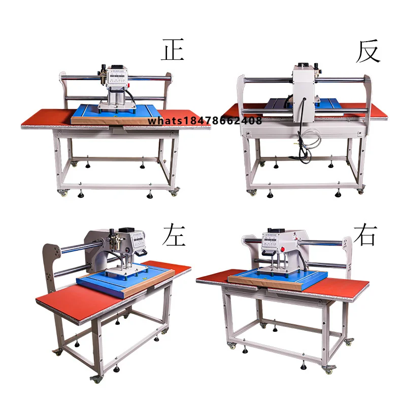 60X80 Large Table Top Pneumatic Double-Station Sliding Type Garment Thermal Transfer Equipment Hot Stamping Heat Press Machine