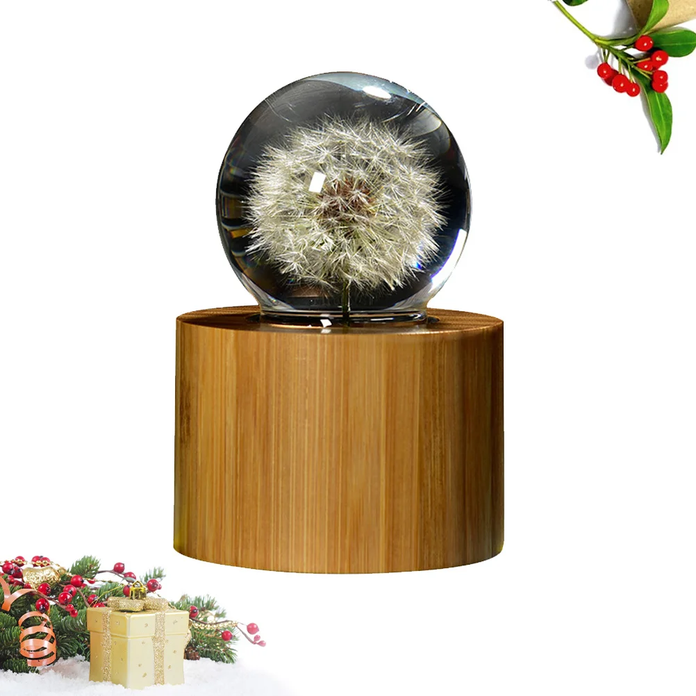

Music Box Decoration Spring Desktop Chic Wooden Nursery Gift for Special Occasions