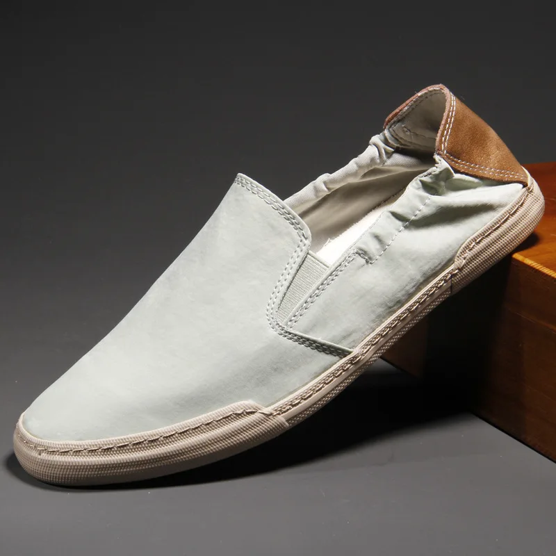 New low-top casual summer men's breathable shoes trend Korean version of fashion spring solid color trendy shoes