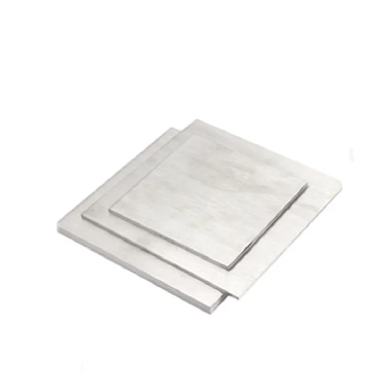 99.99% Pure Tin Stannum Sn Sheet Foil Plate Thickness 0.02mm To 10mm