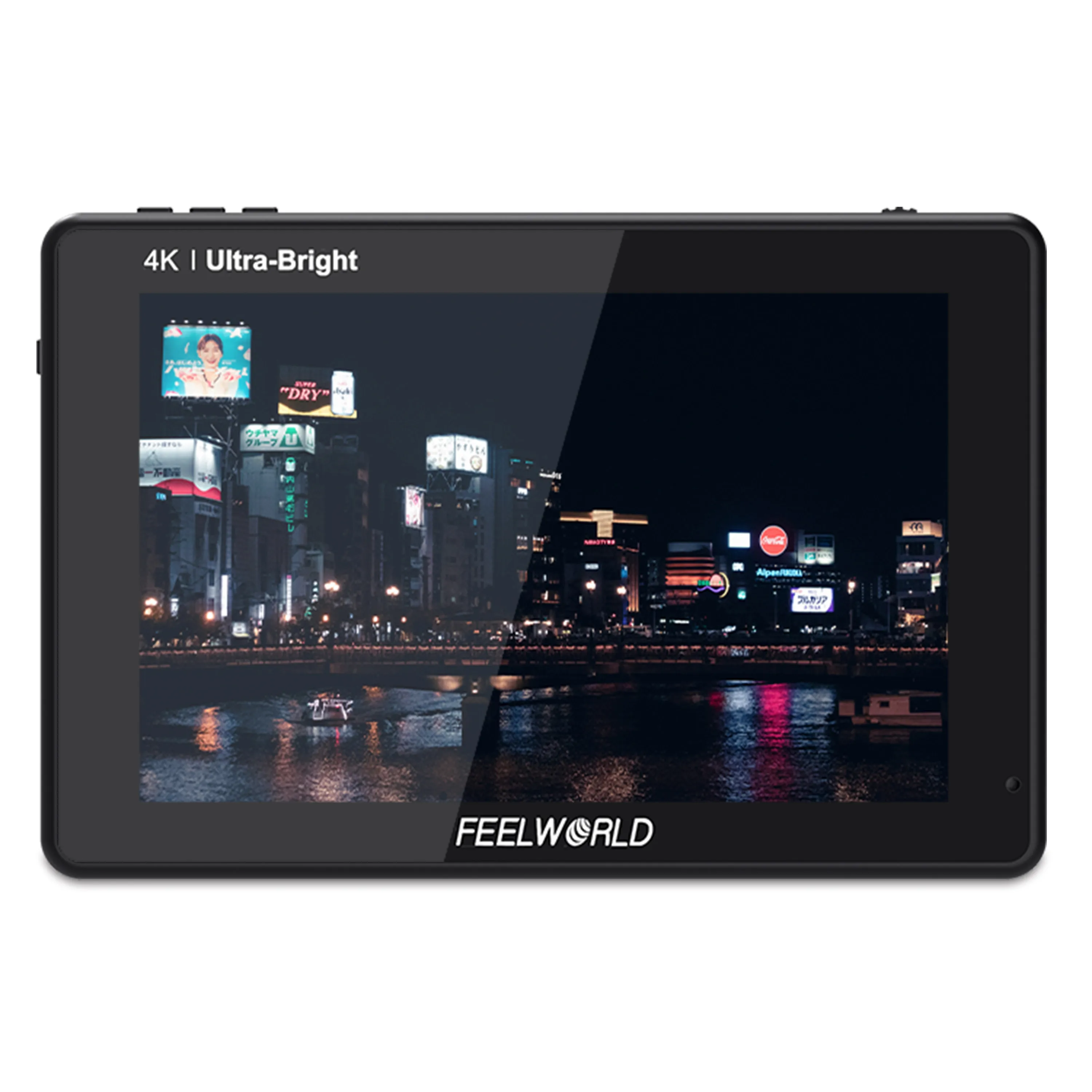 

FEELWORLD LUT7S Camera Monitor W/ 3D LUT Touch Screen 2200nits DSLR Field Monitor 4K HDMI 3G-SDI Bulk Factory Order