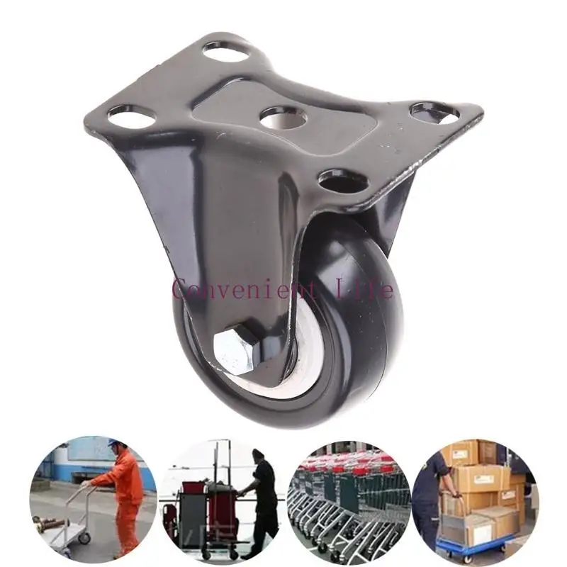 L1EE 1.5 "2" จานเบรคแบบหมุนได้ Bolt & 360 ° แผ่นโอนล้อเลื่อน