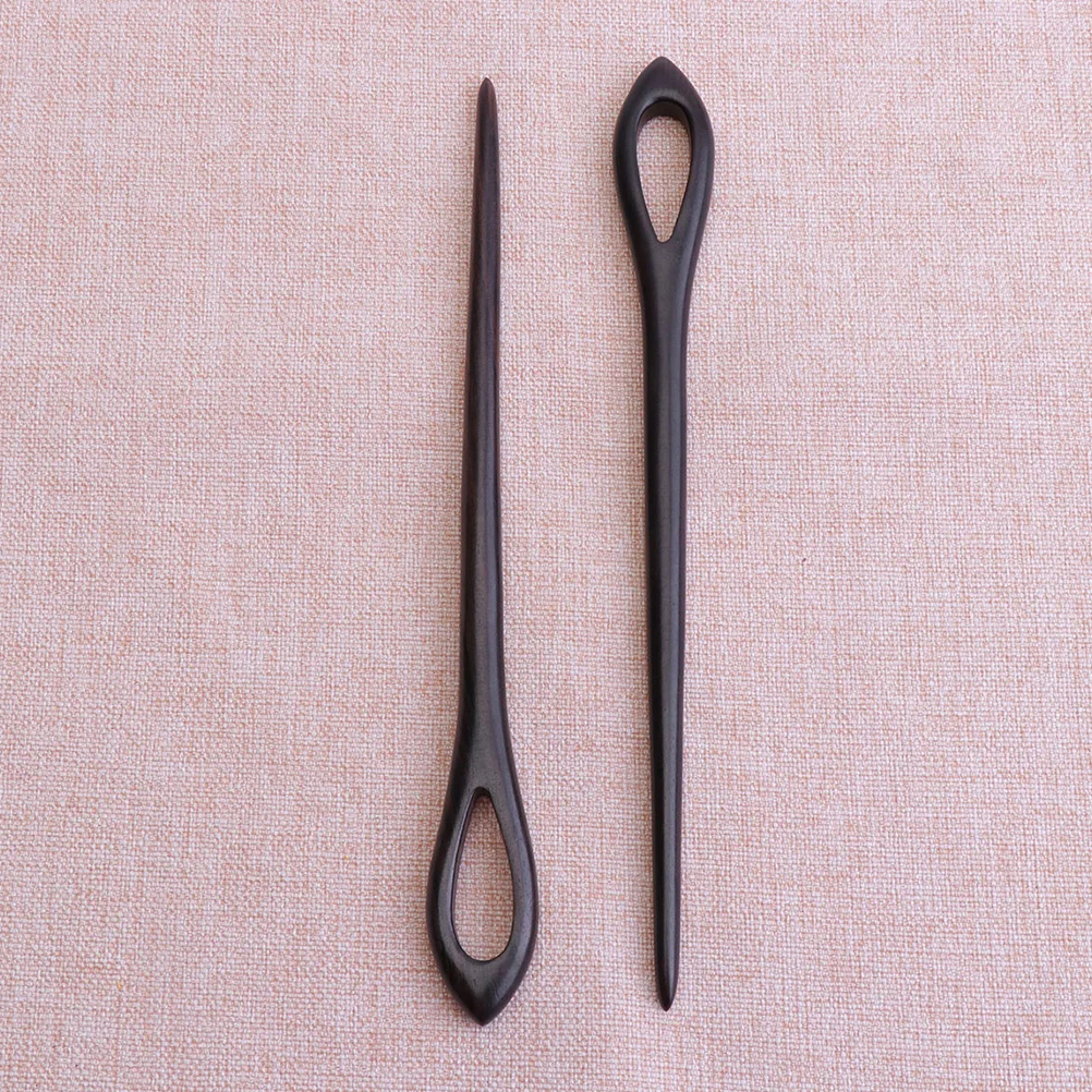 

Ebony Hairpin s Retro Wood Hair Stick Accessories Vintage Ancient Style Hairstyle Tools Photography Ceremonies Elegant Girls
