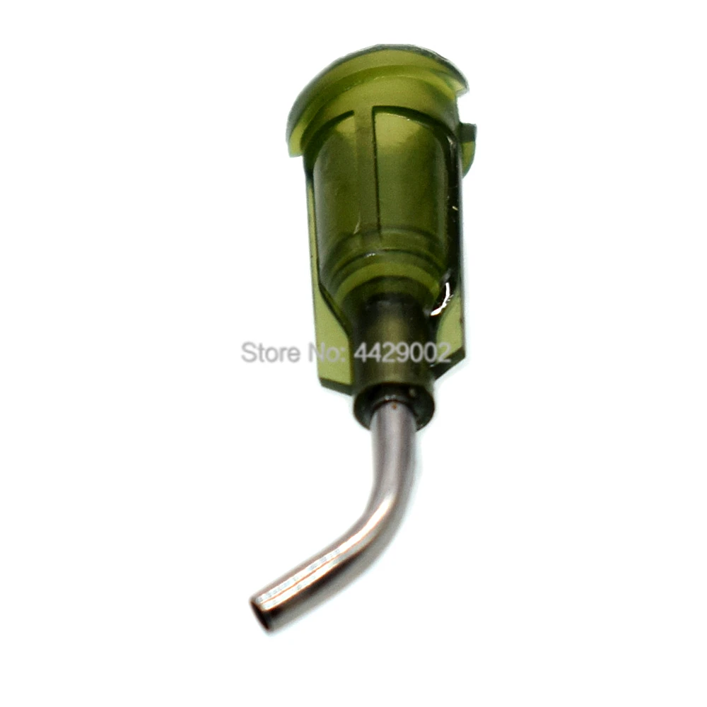 2000 Stück konische stumpfe Spitzen 14G/15G/16G/18G/20G/22G 45 ° Winkel-Flüssigkeitsdosier-Nadeln Spritzen-Nadel 28mm Mischdüsen-Set – Detail 9