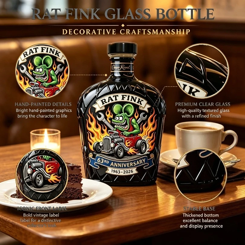 Декантер для виски с рельефным – обзор и цена Vintage Collectible Glass