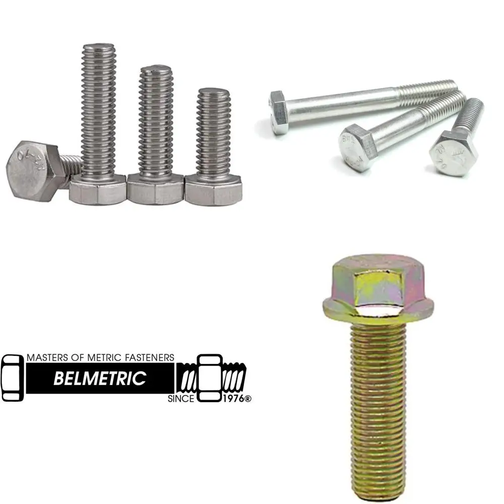 

Stainless Steel A2-70 Grade 18-8 Hex Cap Screws M12-1.75 x 45mm Coarse Thread Fully Threaded DIN 933 50 Pieces Long Tail Keyword