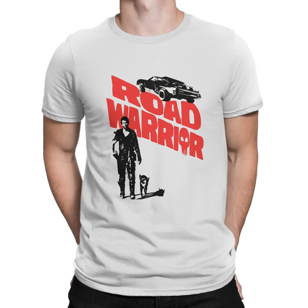 Mad Max Movie Road Warrior Tshirt Graphic Men Tops Vintage Homme Summer Polyester Clothing Harajuku T Shirt