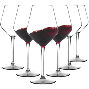 MICHLEY 2/4 / 6PCS-Set-of-glass-of-wine-in-plastic Tritan kırılmaz, piknik için, lüks, yeniden kullanılabilir, parti için, bar, çamaşır makinesi ve açık havada bulaşık makinesi plastikteki en büyük cam satışlarından 12'si-no. 1