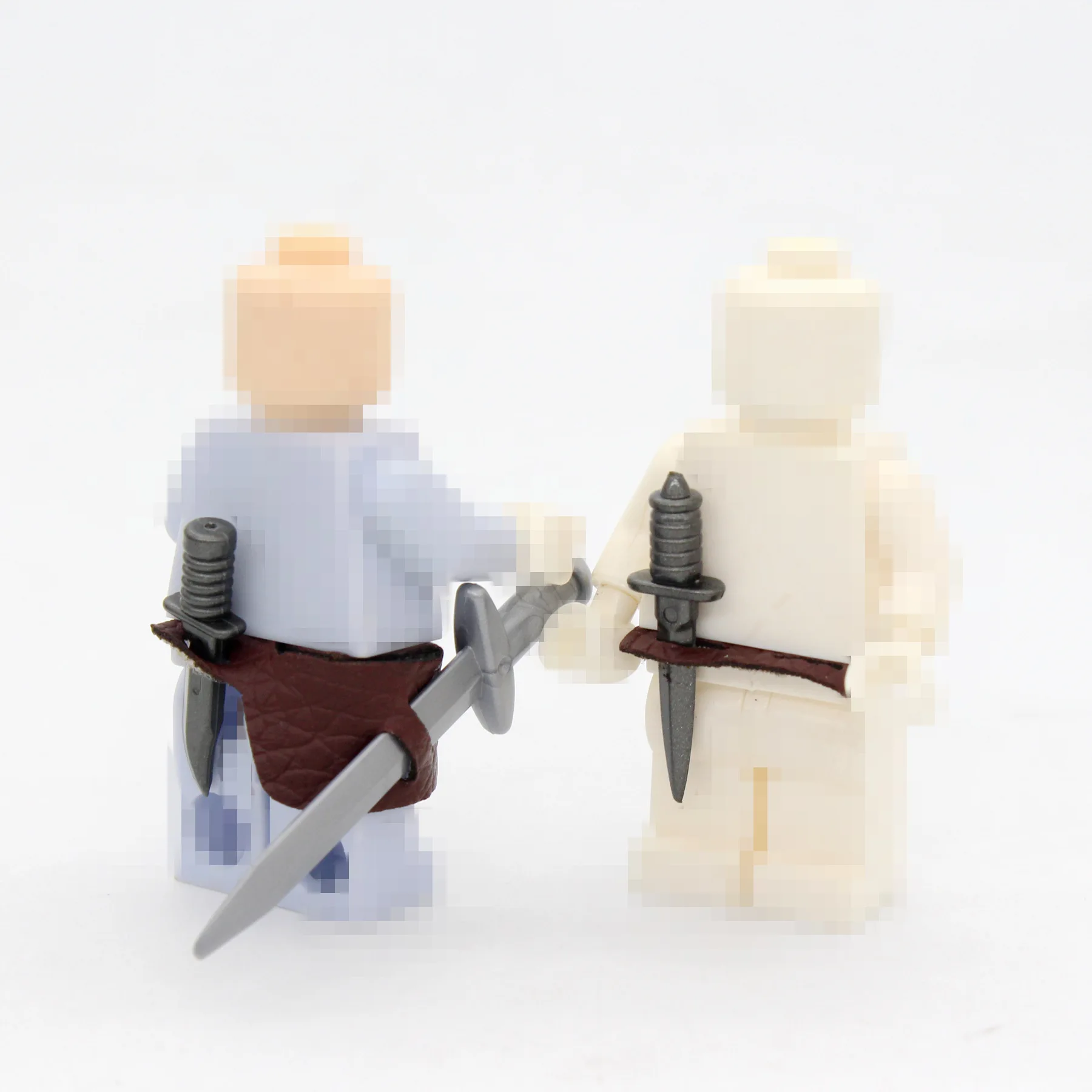Dual Scabbard sword strap, scabbard, scabbard, wooden figurine accessory - view 5