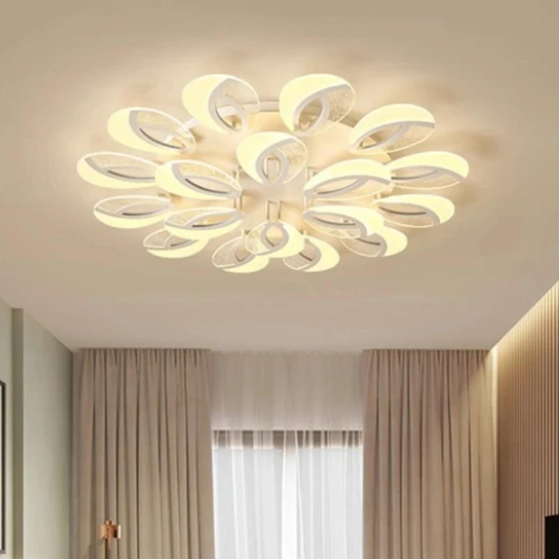 

Nordic Ceiling Lamps Led Lights Modern Simple Circular Home and Decoration Personality Atmospheric Bedroom Living Room Light