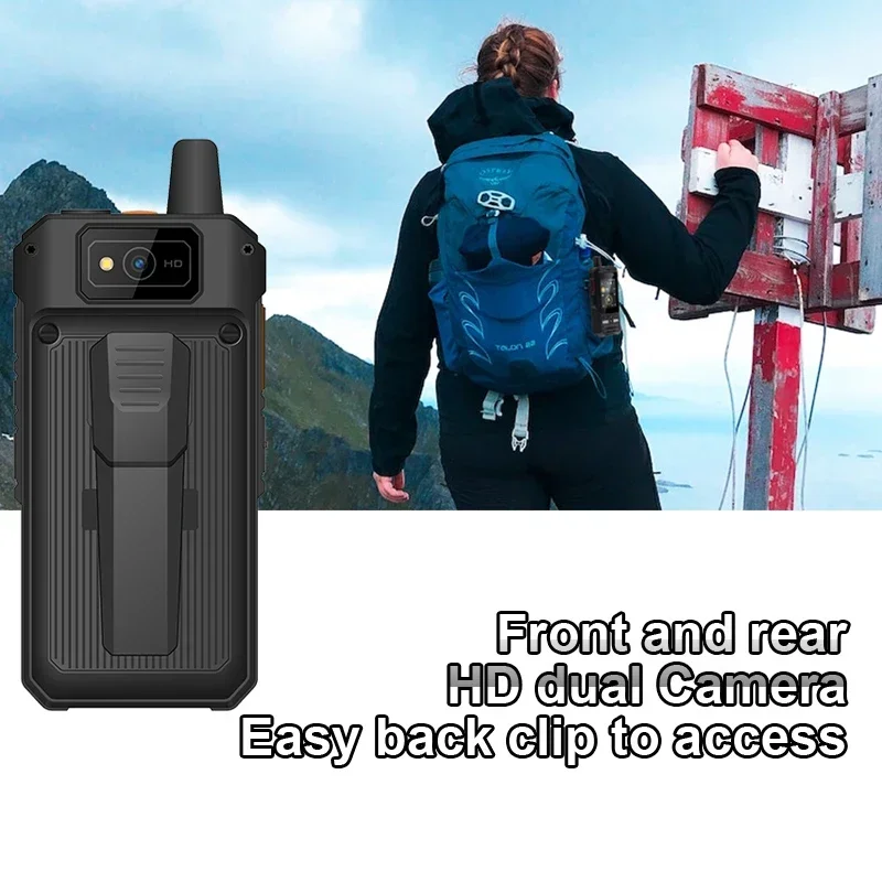 

Wireless 4g Android GT-3 Smart Phone Camera Walkie Talkies Receiver Internet Radio Wifi Portable H380