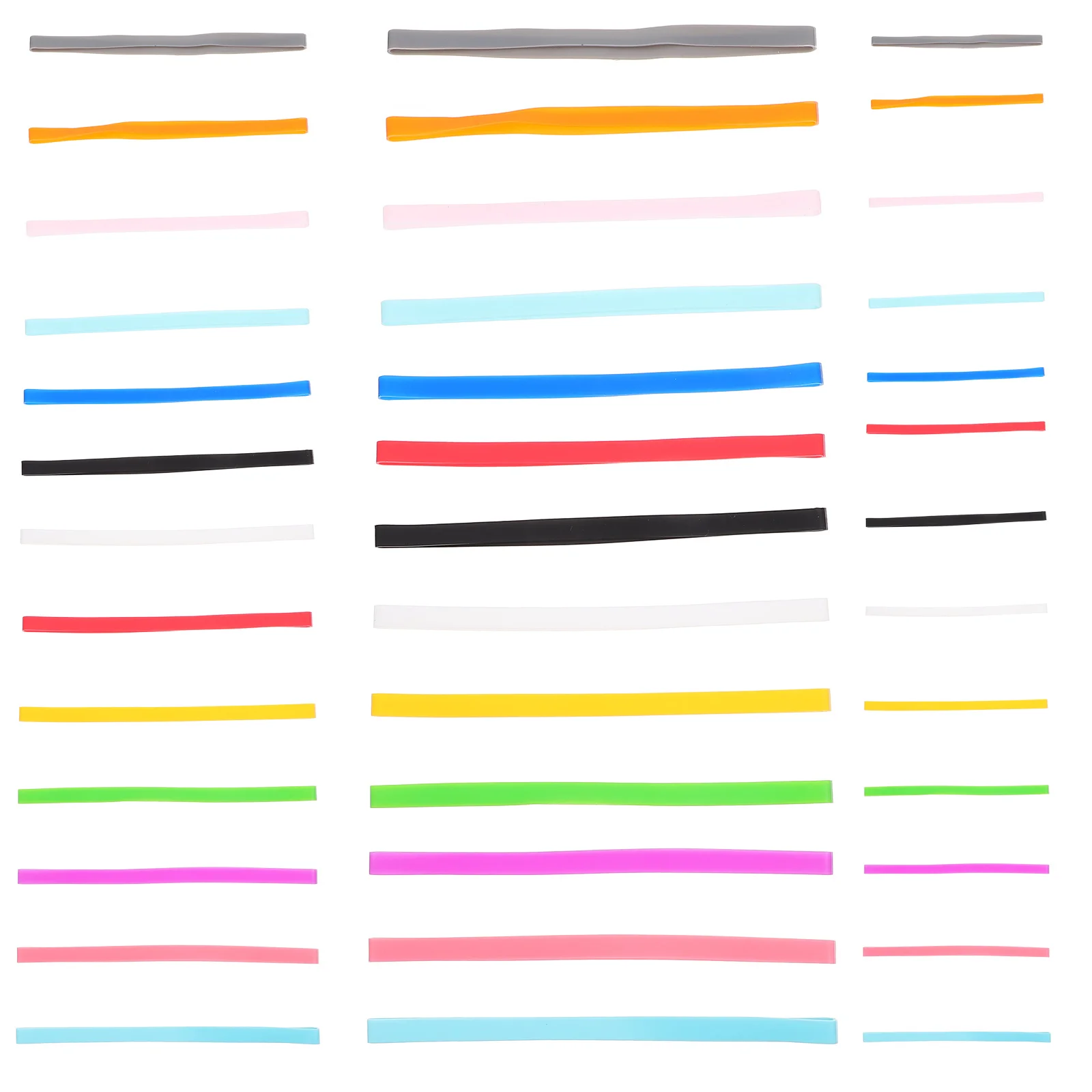 39Pcs Notebook Elastic Band Stretchy Straps for Travel Journal Scrapbook Planner Elastic Bands Assorted Sizes