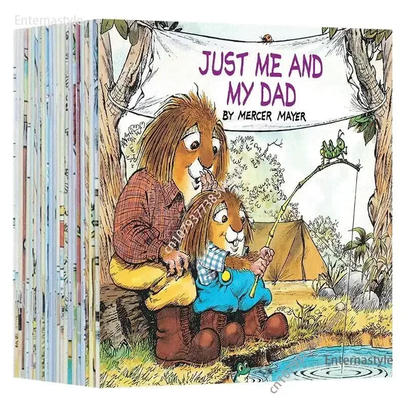 

24 Sets of Little Hairy Man and Little Hairy Monster Series Children'S Story Books Recommended By Wang PeijunBooks