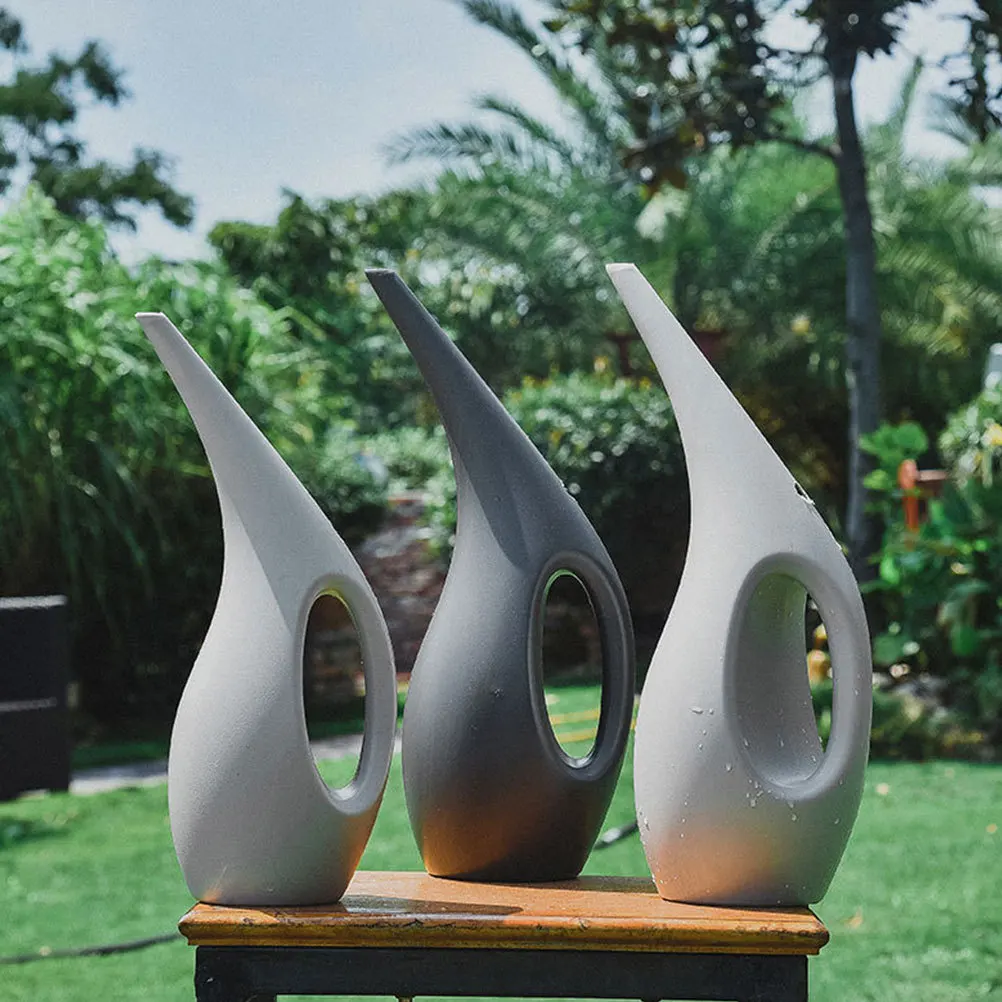 

1pc Long Spout Watering Can Large Capacity Lightweight Plastic Handheld Garden Tool For Plants Flowers Sprayer Horticulture