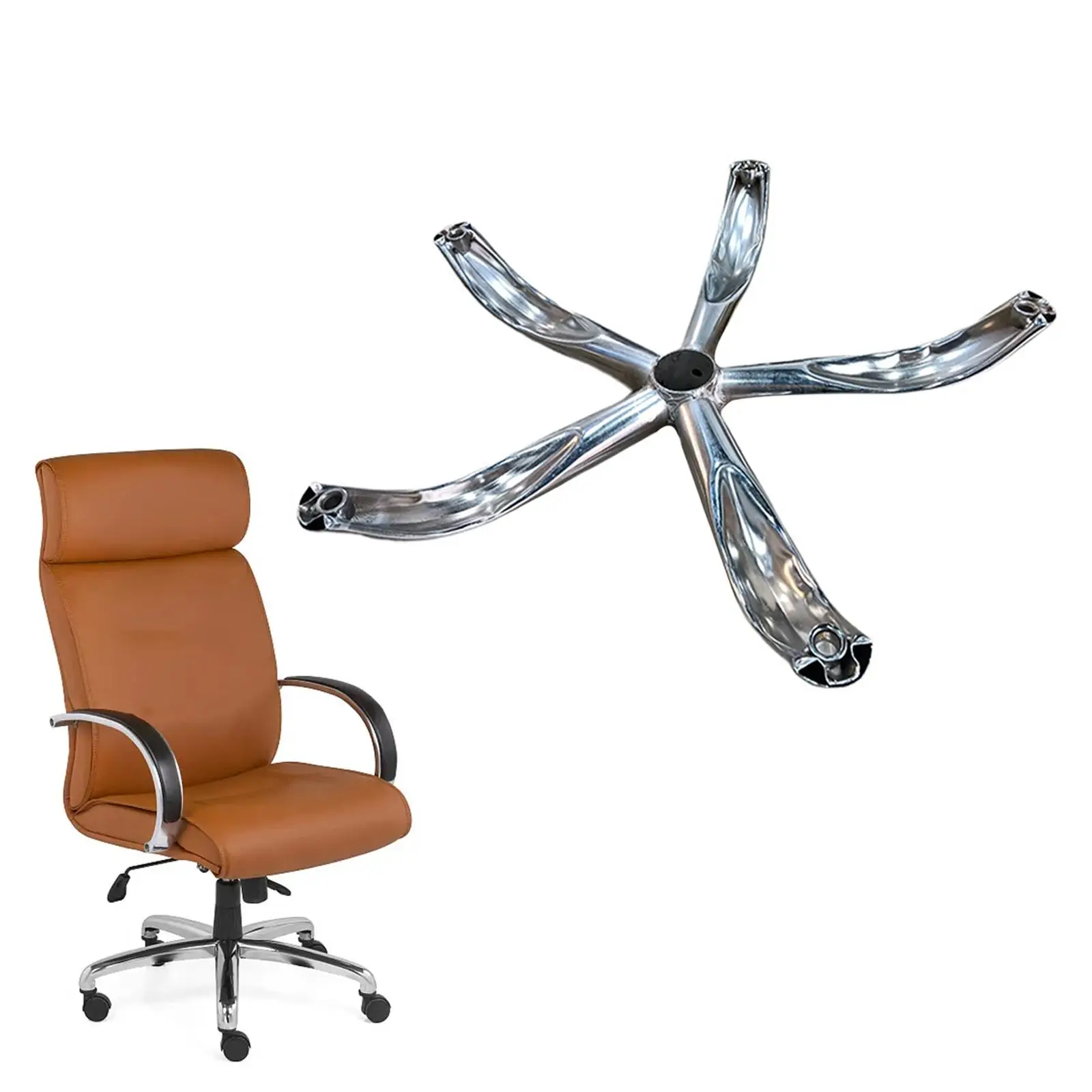 Office Chairs Base Chair Legs Swivel Gaming Chair Bottom Part Chairs Reinforced Leg Swivel Chair Base For Office Chair Accessori