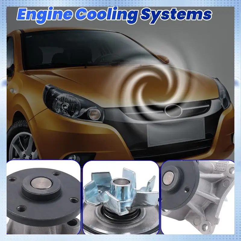 

B07A-Water Pump For JAC HE YUE A13RS/SOUEAST A5/BAIC BJ20/Baic Senova D20/FENGXING F600 Engine Cooling Accessories MN143664