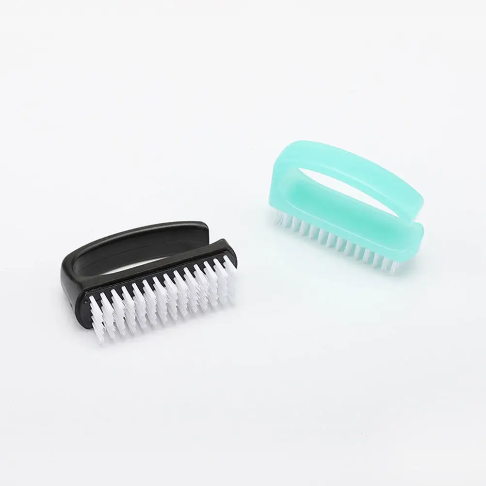 

4Pcs Lightweight Nail Art Brush Small Nail Cleaning Tool for Fingernail Scrubbing Manicure Dust Removal Professional Salon Home
