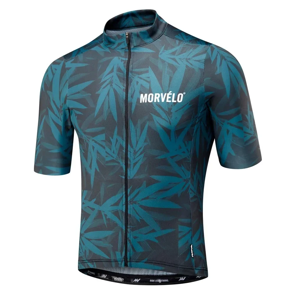 2023 Summer Morvelo Short-sleeved Bicycle Jersey High Elasticity, No Restraint,  Penetration, New  Sweatshirt