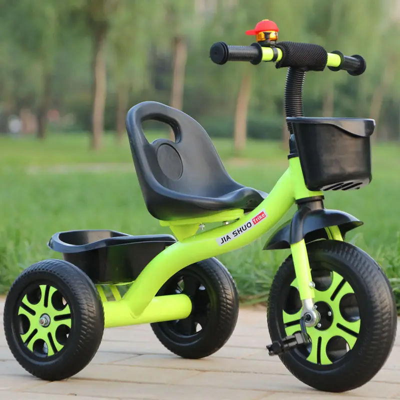 LazyChild Children Tricycle Kids Balance Bike Three-Wheeled Children\'s Pedal Tricycle Bicycle Outdoor Sports Toys For 1-6 Y Kids