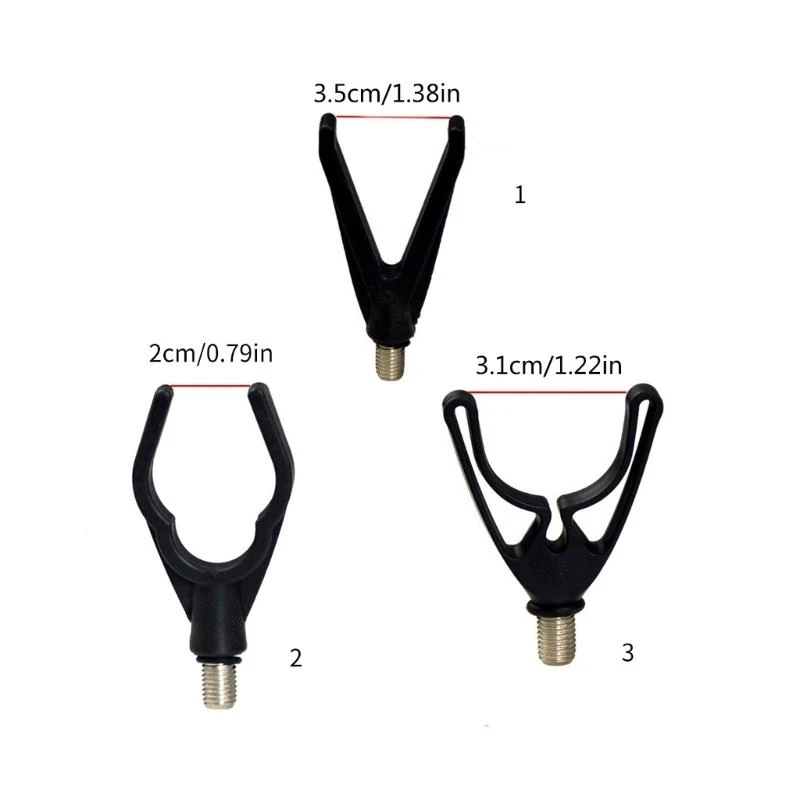 صيد قضيب راحة رأس أداة القابض رف بلاستيك أسماك أسماك 4xbb